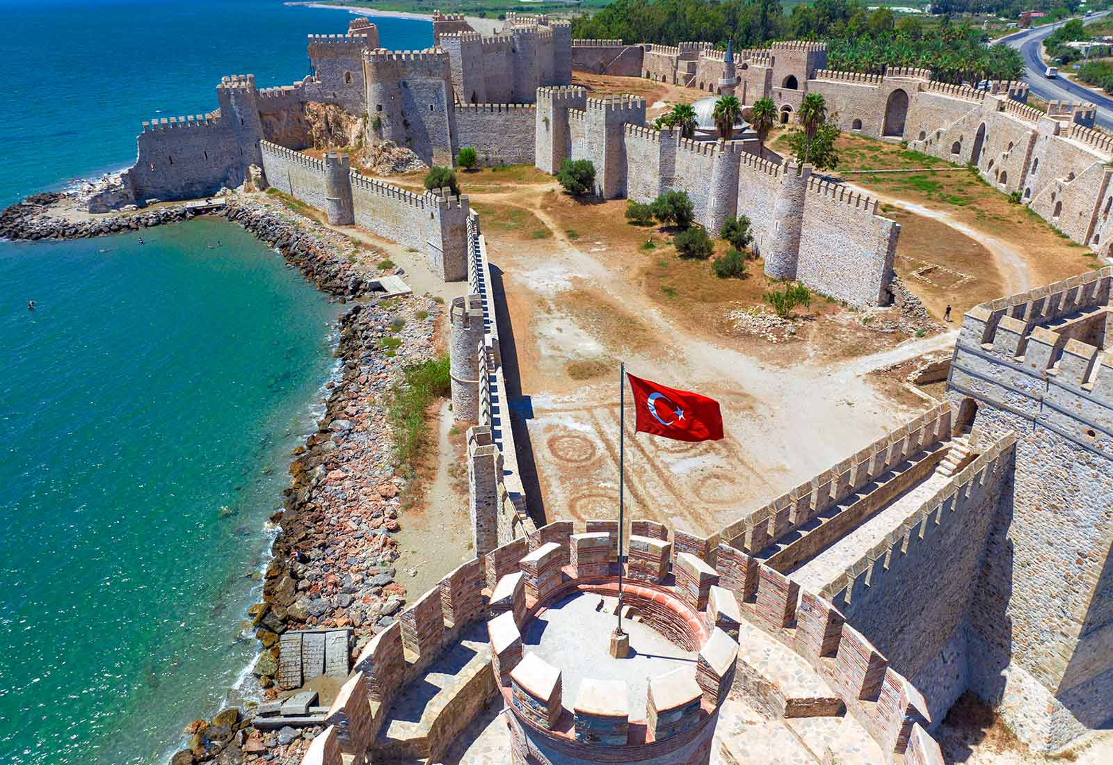 Anamur Castle-Turkey Castles and Fortresses