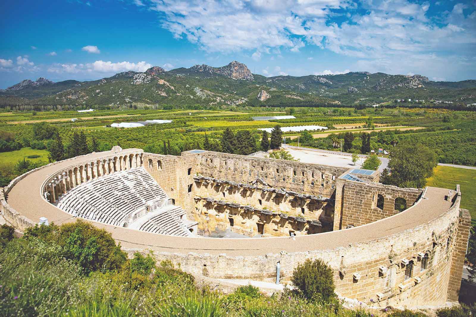 Ancient Roman Cities Aspendos Theatre