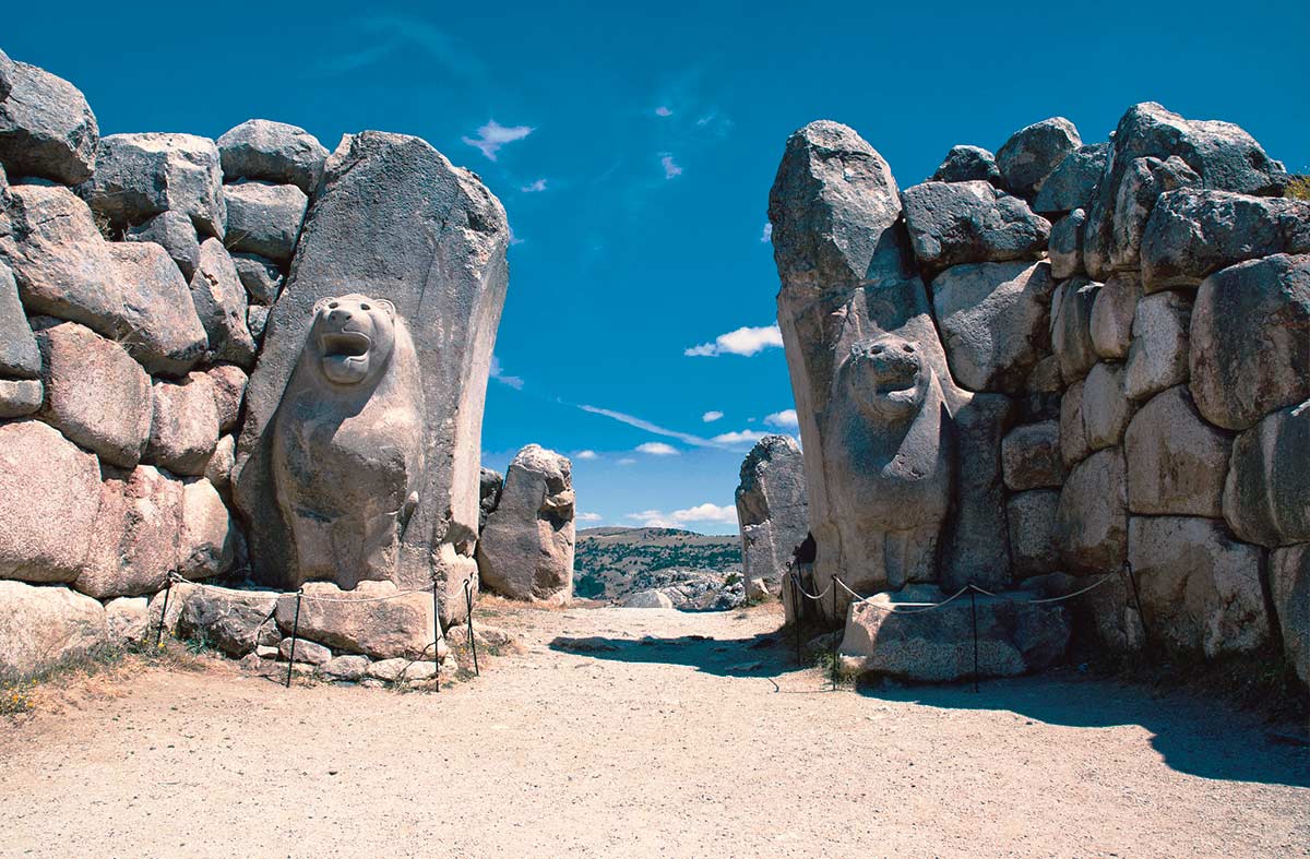 Archaeological Site Hattusa Historical Gate