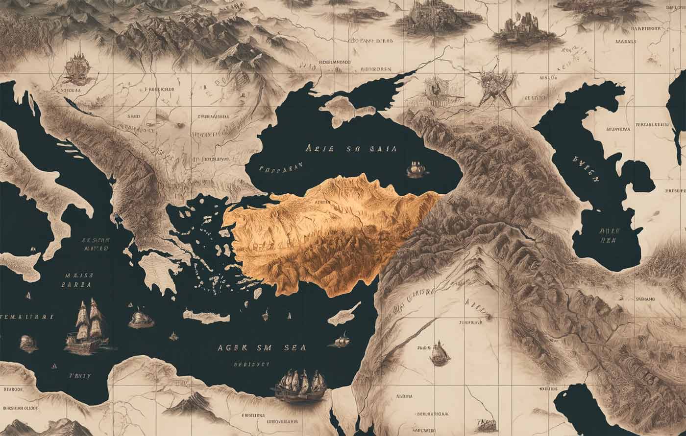 Asia Minor Little Asia Map