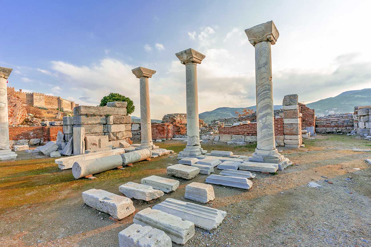 Basilica of St John Ephesus Ruins