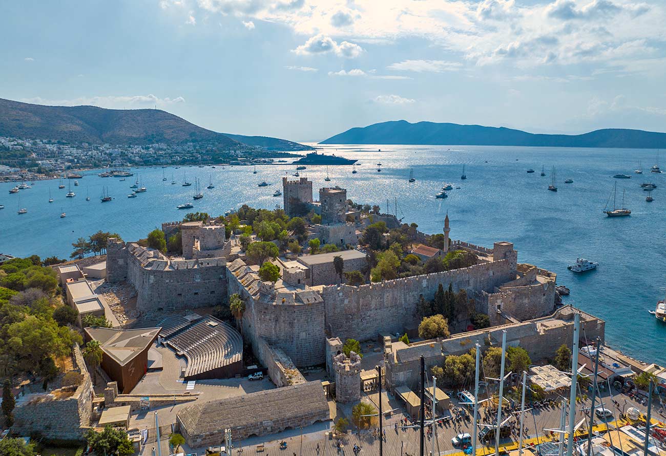 Bodrum Castle and Sea View