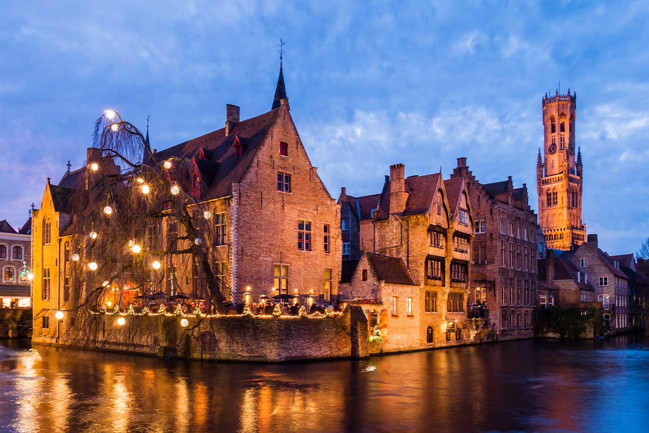 Bruges Christmas View