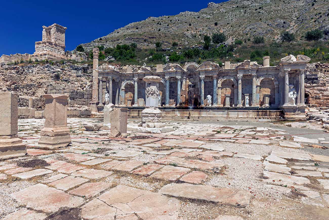 Burdur Sagalassos Antonine Nymphaeum (Fountain)