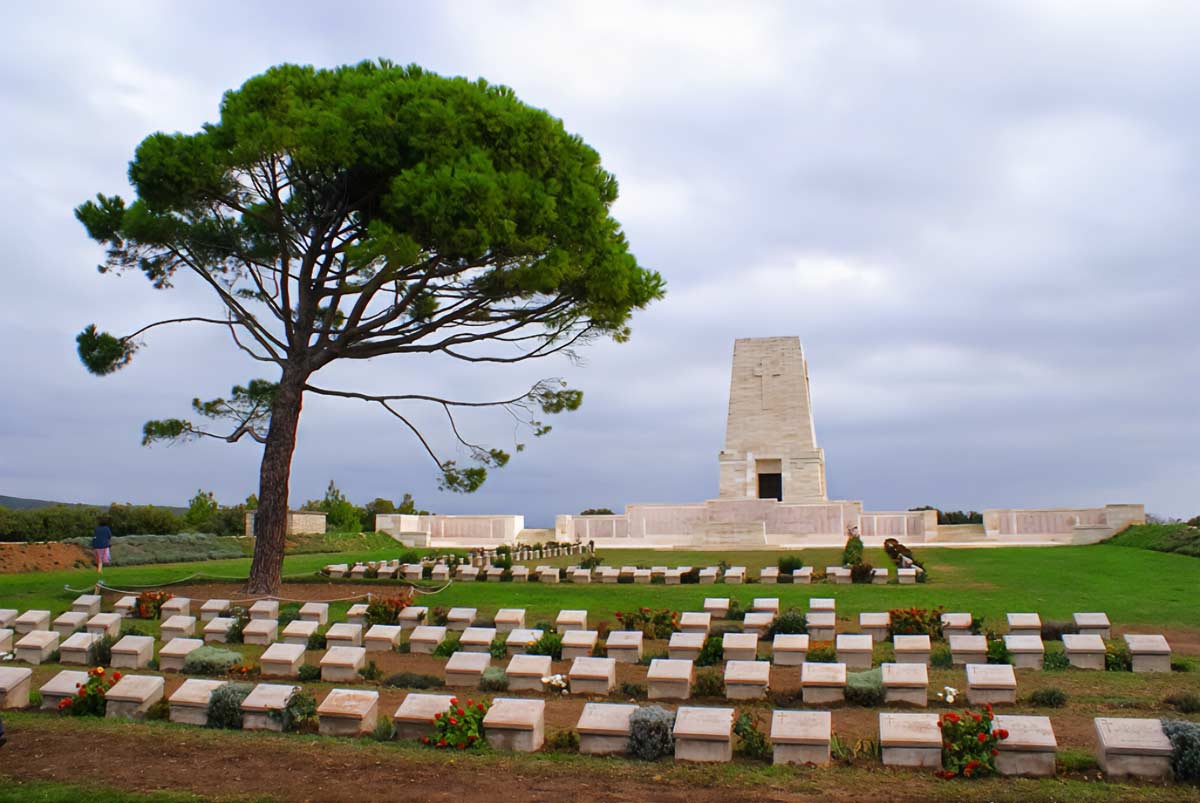 Canakkale Gallipoli Anzac Memorial Cemetery