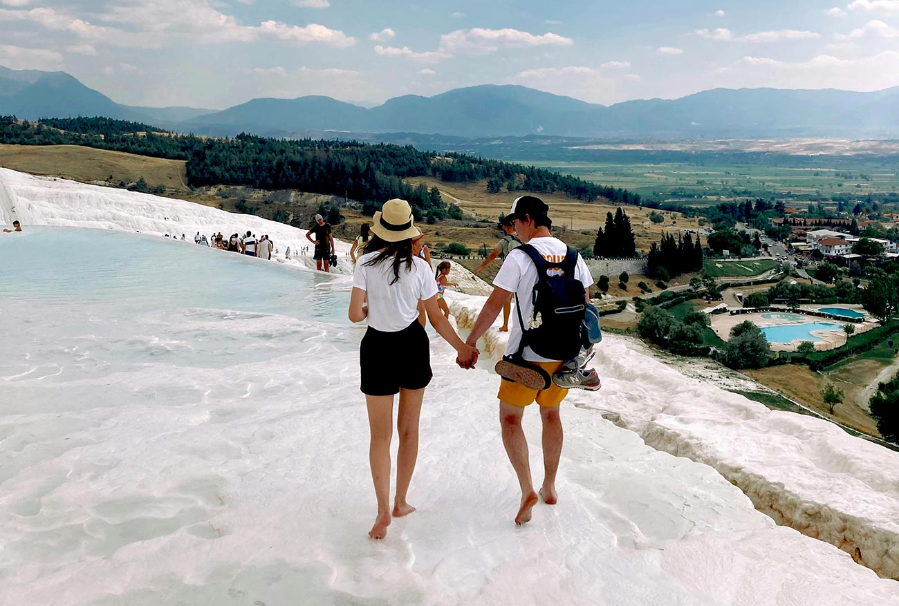 Pamukkale Couple Photo Shoot