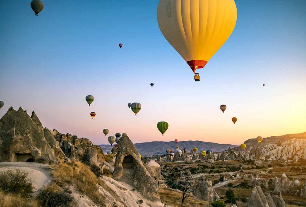 Cappadocia Hot Air Balloon Ride at Sunrise