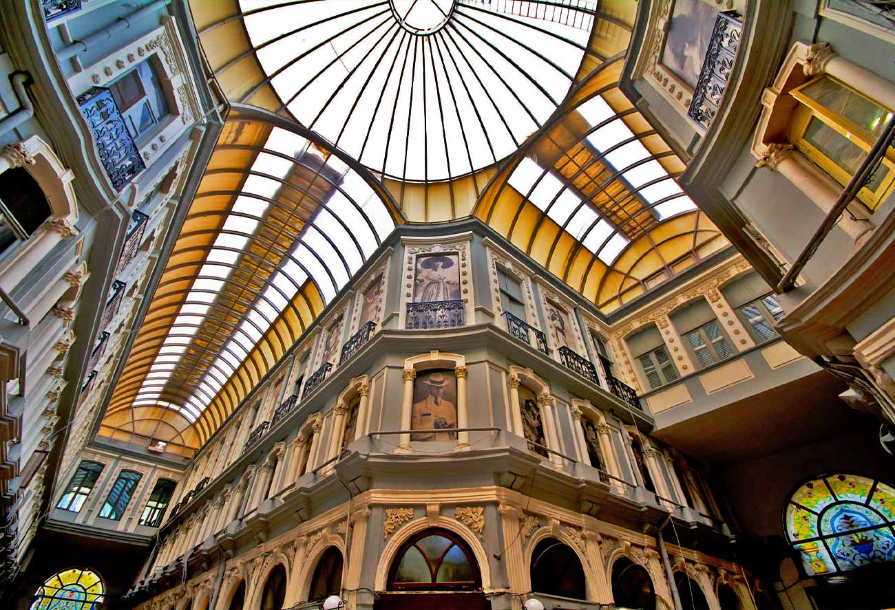 Cité de Péra (Cicek Passage) Interior Dome