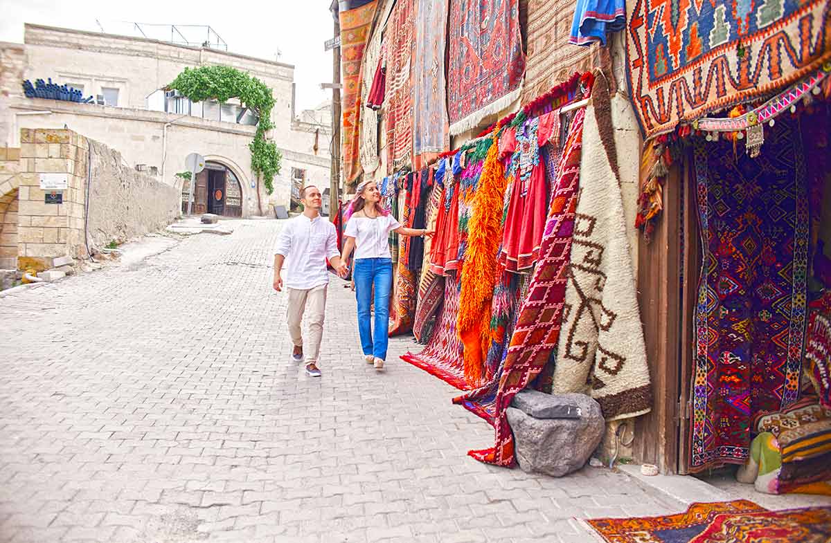 Couple Tourist Visit Turkey