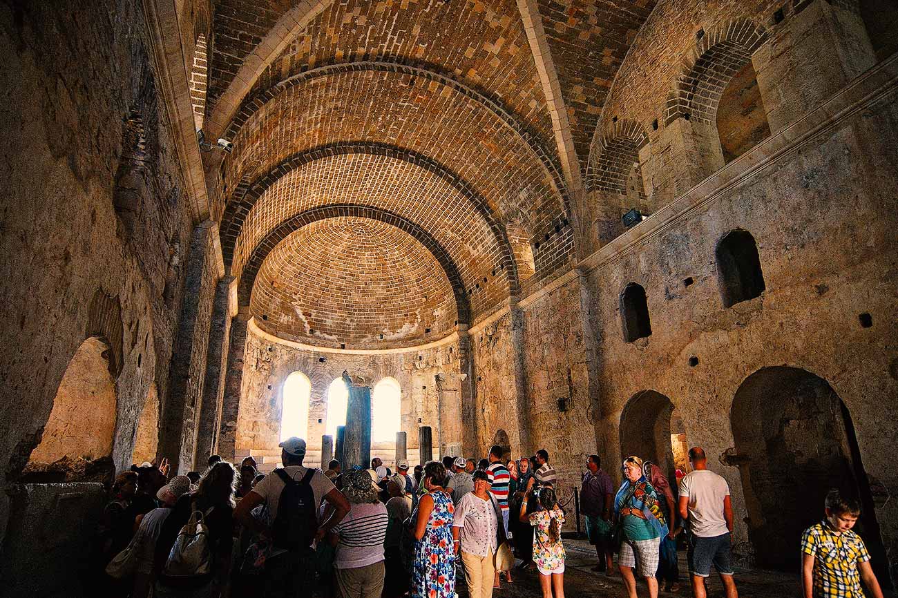 Demre St. Nicholas Church Inside - Turkey