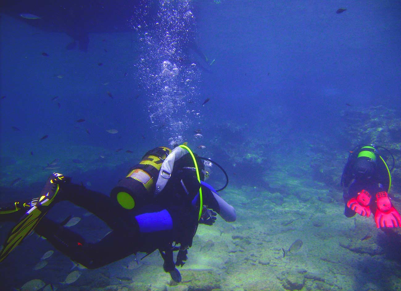 Diving in Turkey