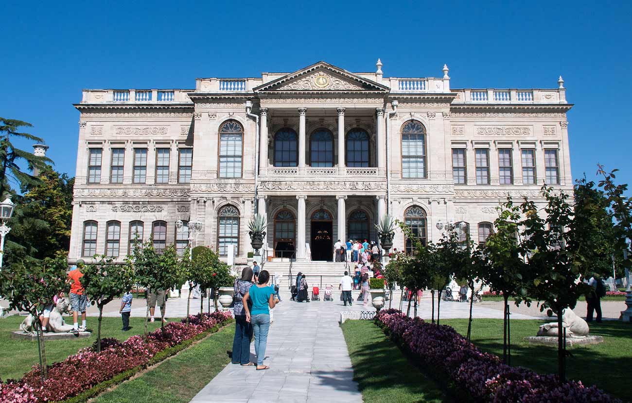 Dolmabahce Palace Building View