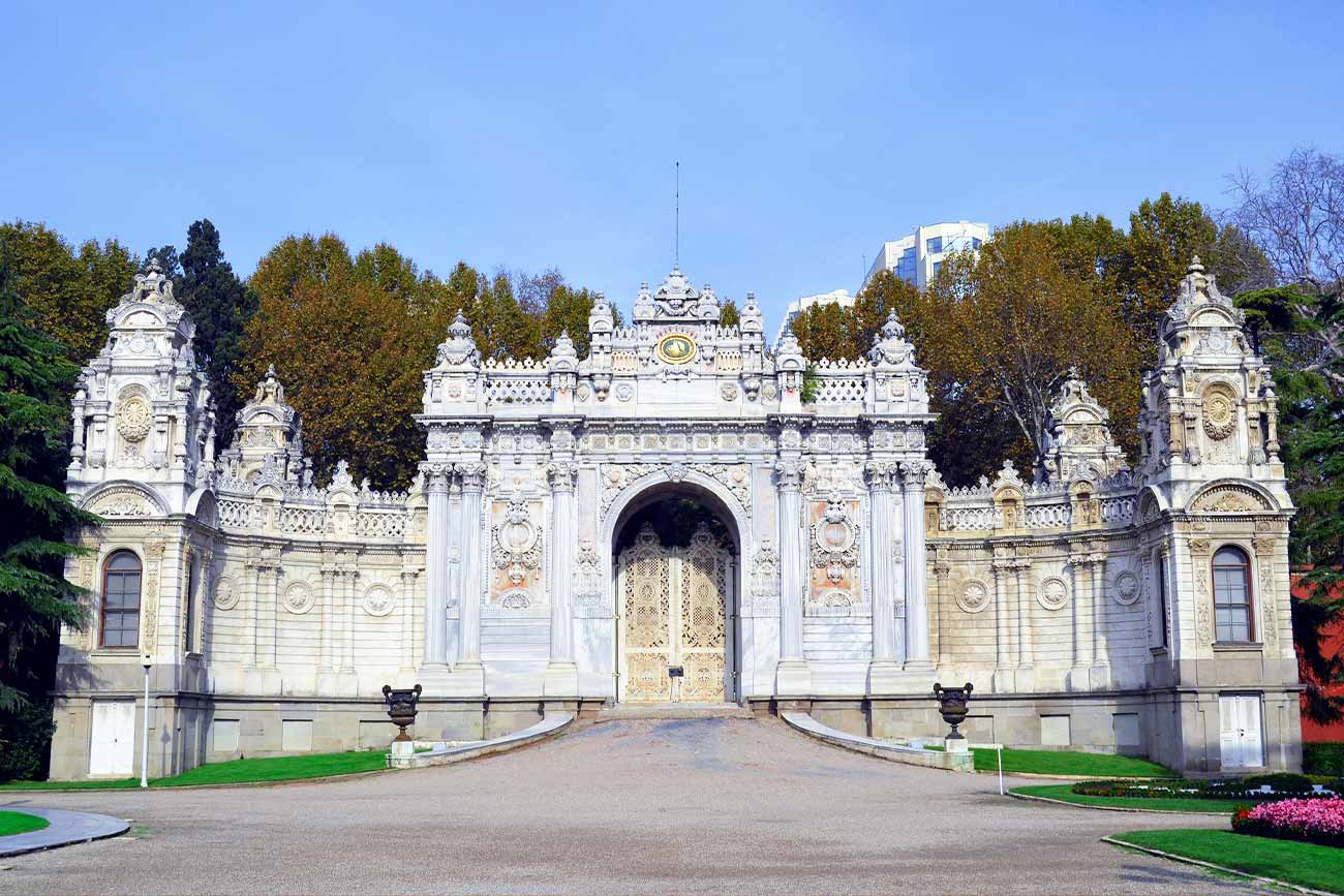 Dolmabahce Palace Historical Main Gate