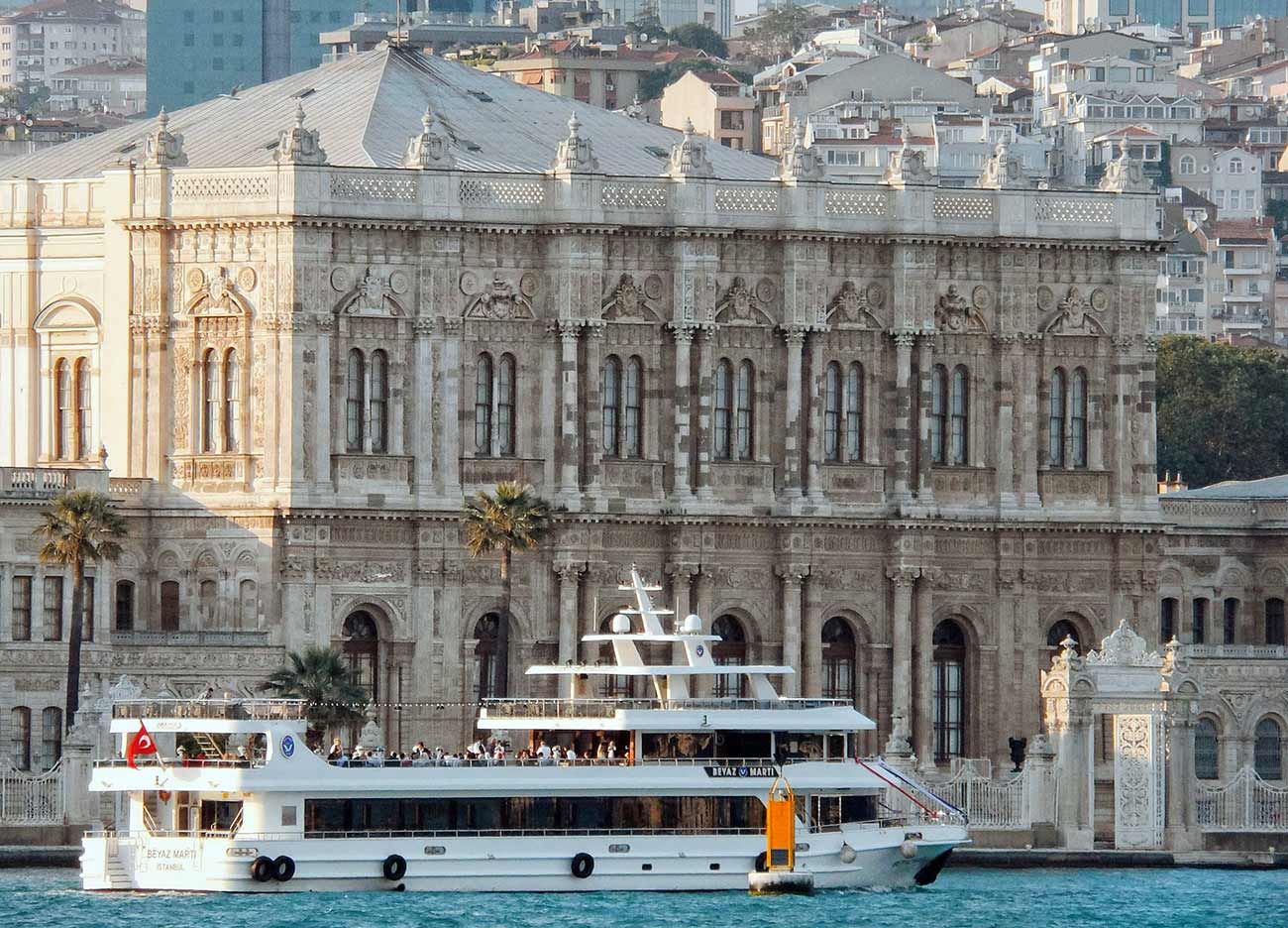 Dolmabahce Palace and Ferry