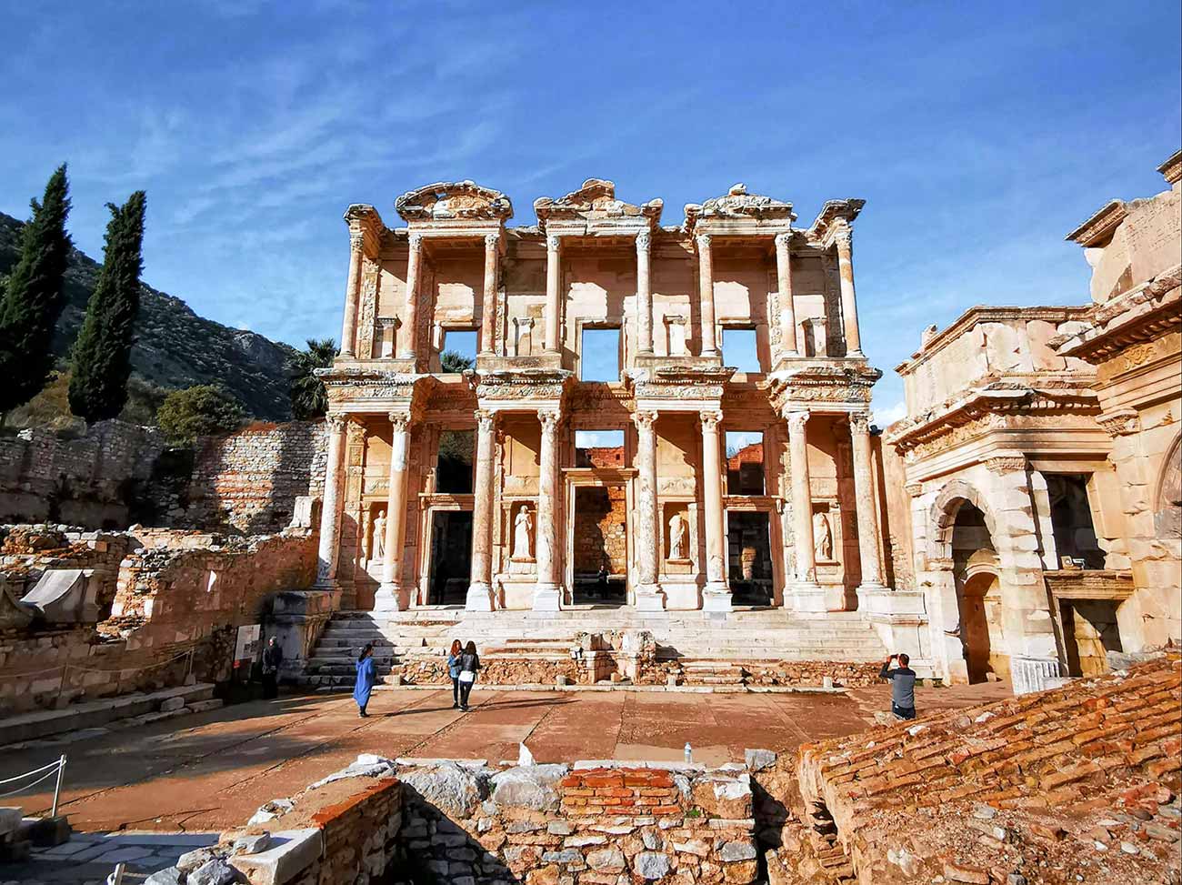 Ephesus Celsus Library Photo