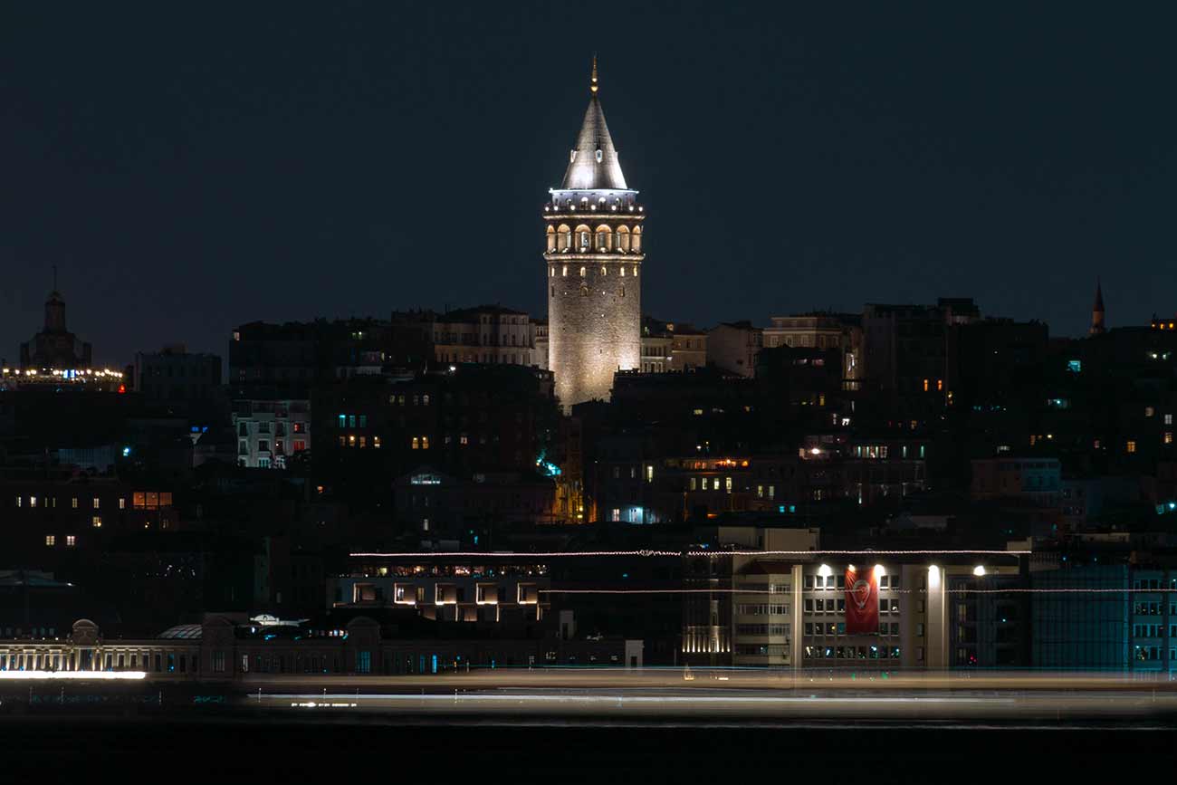 Galata Tower Night