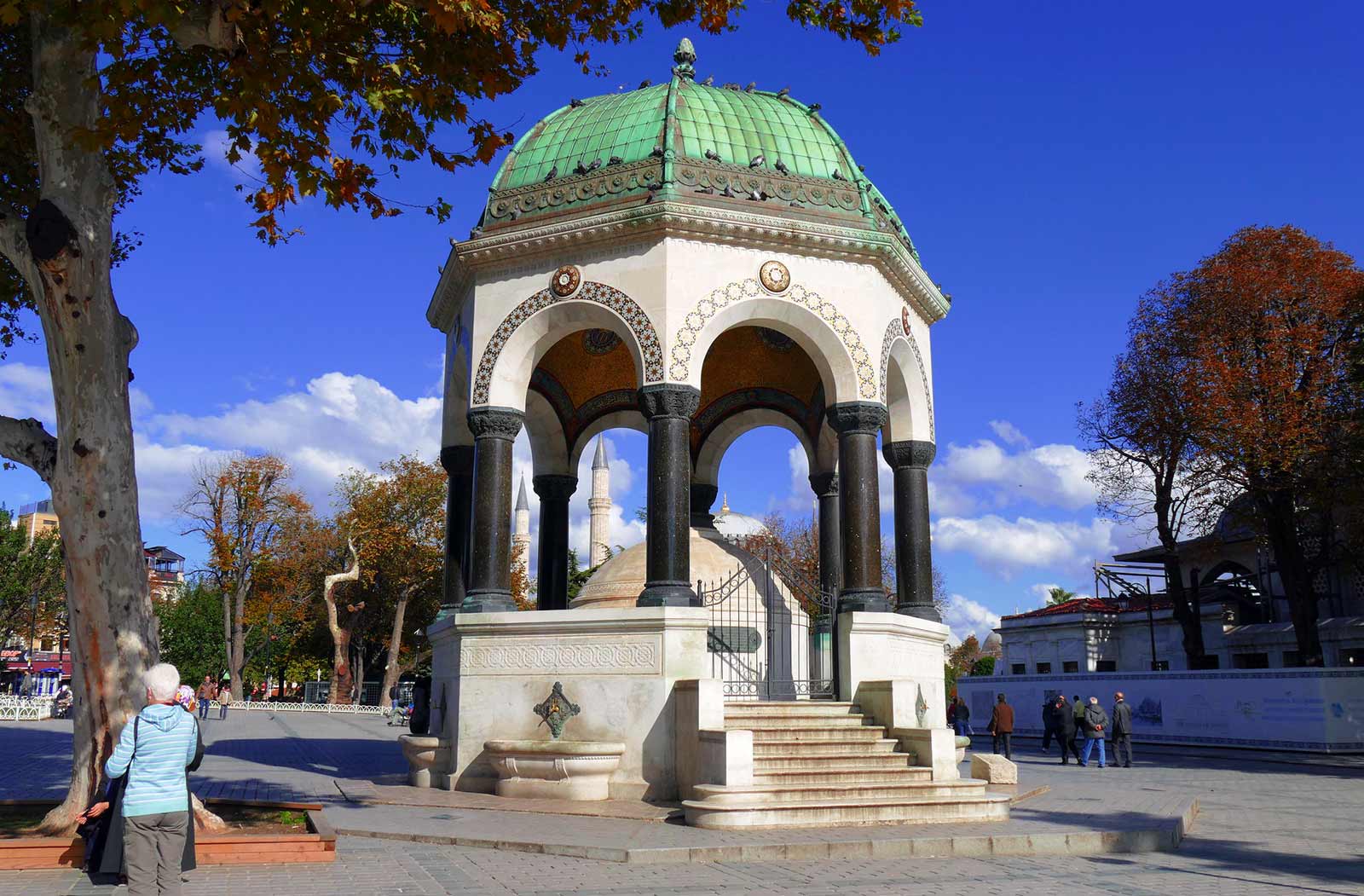 German Fountain in Sultanahmet Istanbul