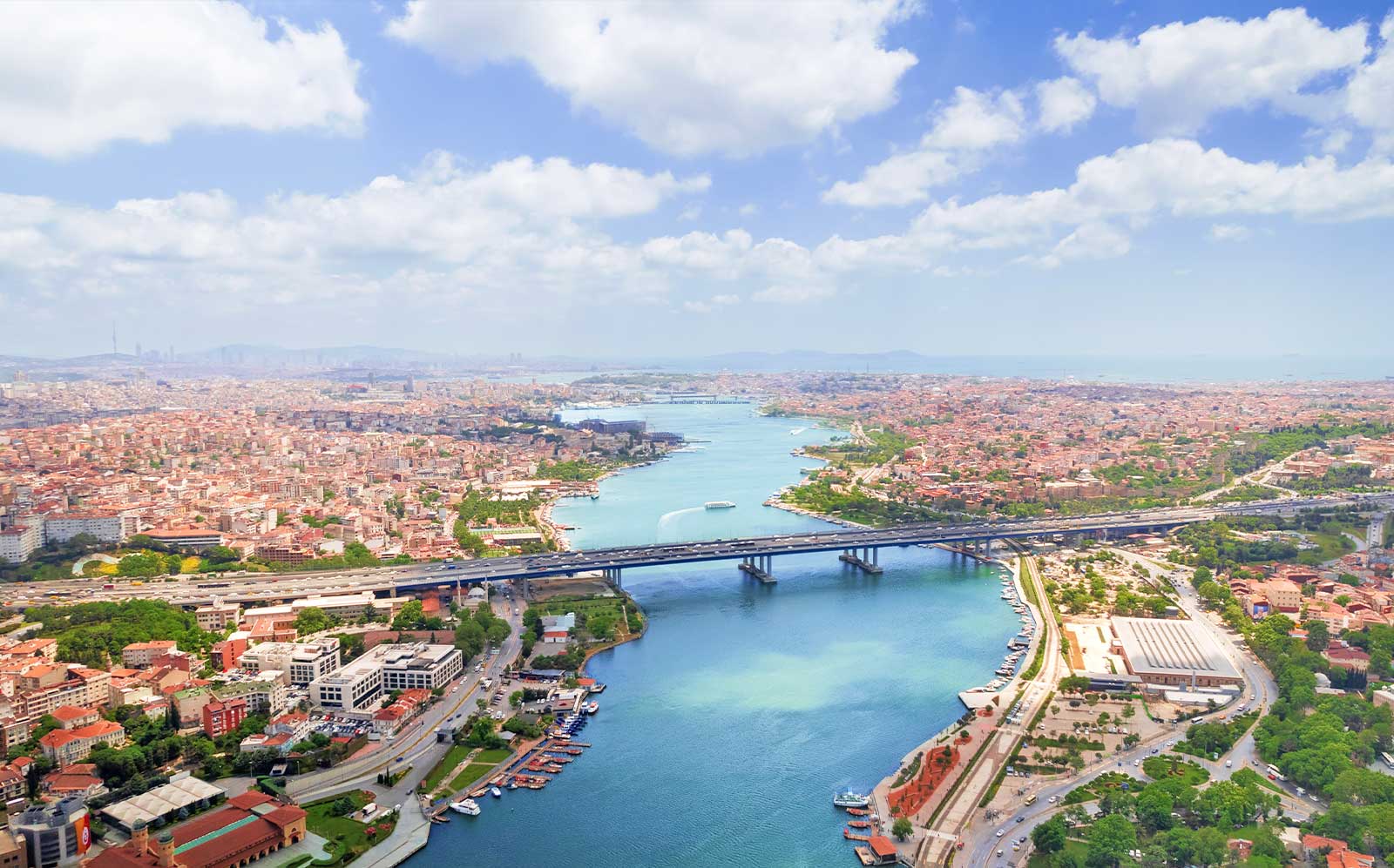 Golden Horn and Istanbul Landscape