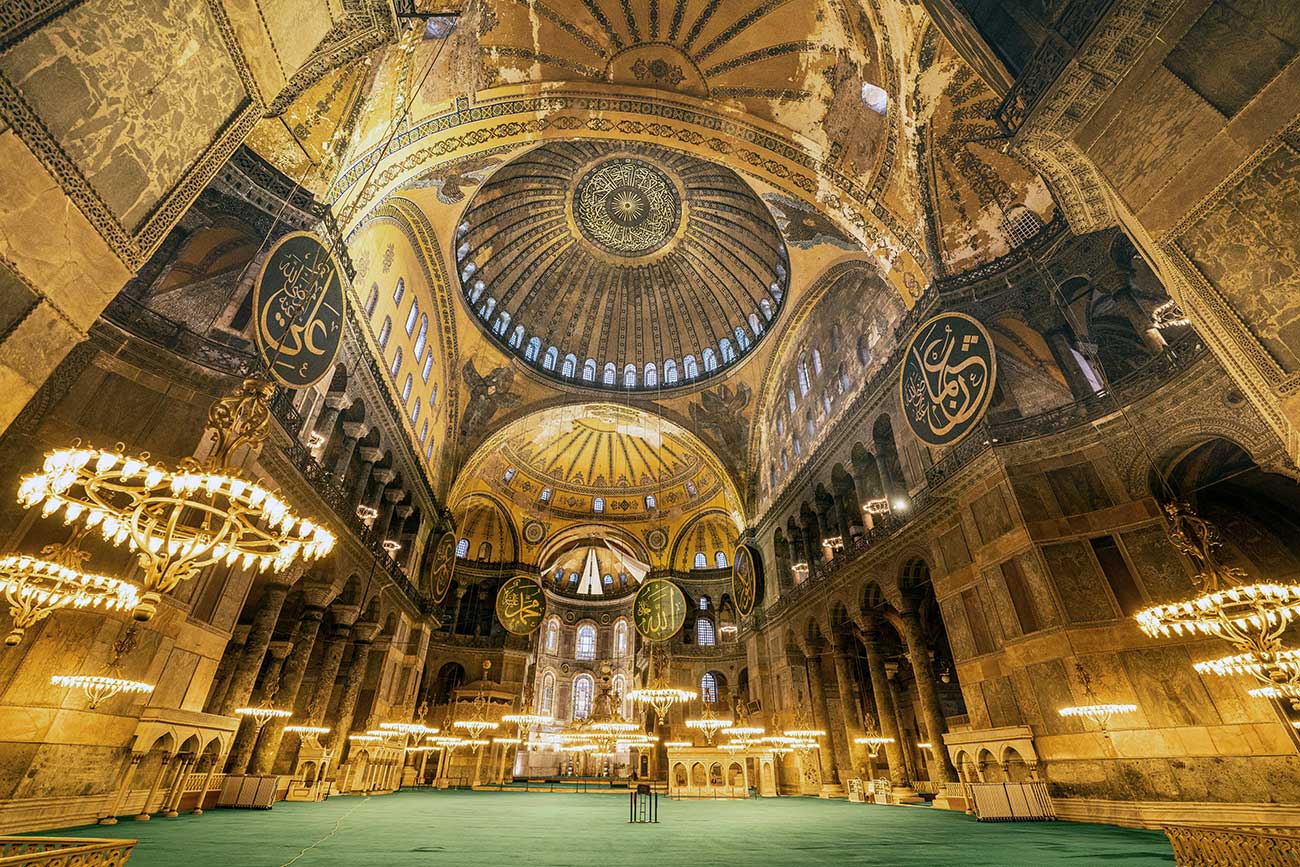 Hagia Sophia Interior View