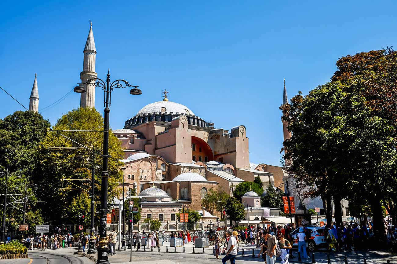 Hagia Sophia and People