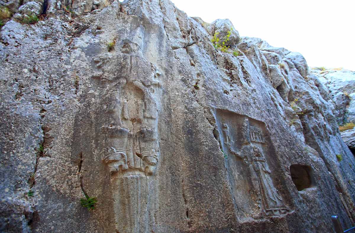 Hattusa Ancient City Stone Carving