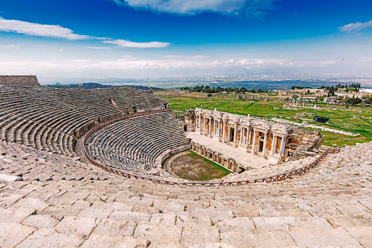 Hierapolis Ancient City Ancient Theater