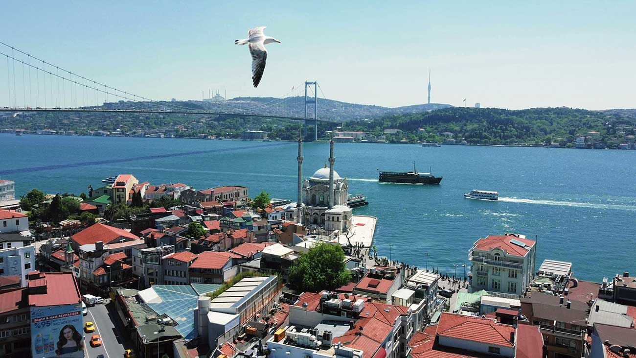 Istanbul Bosphorus Landscape