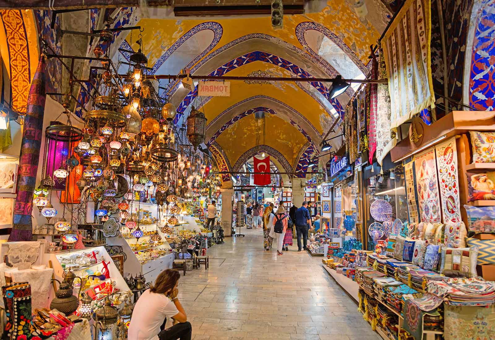 Istanbul Grand Bazaar Inside