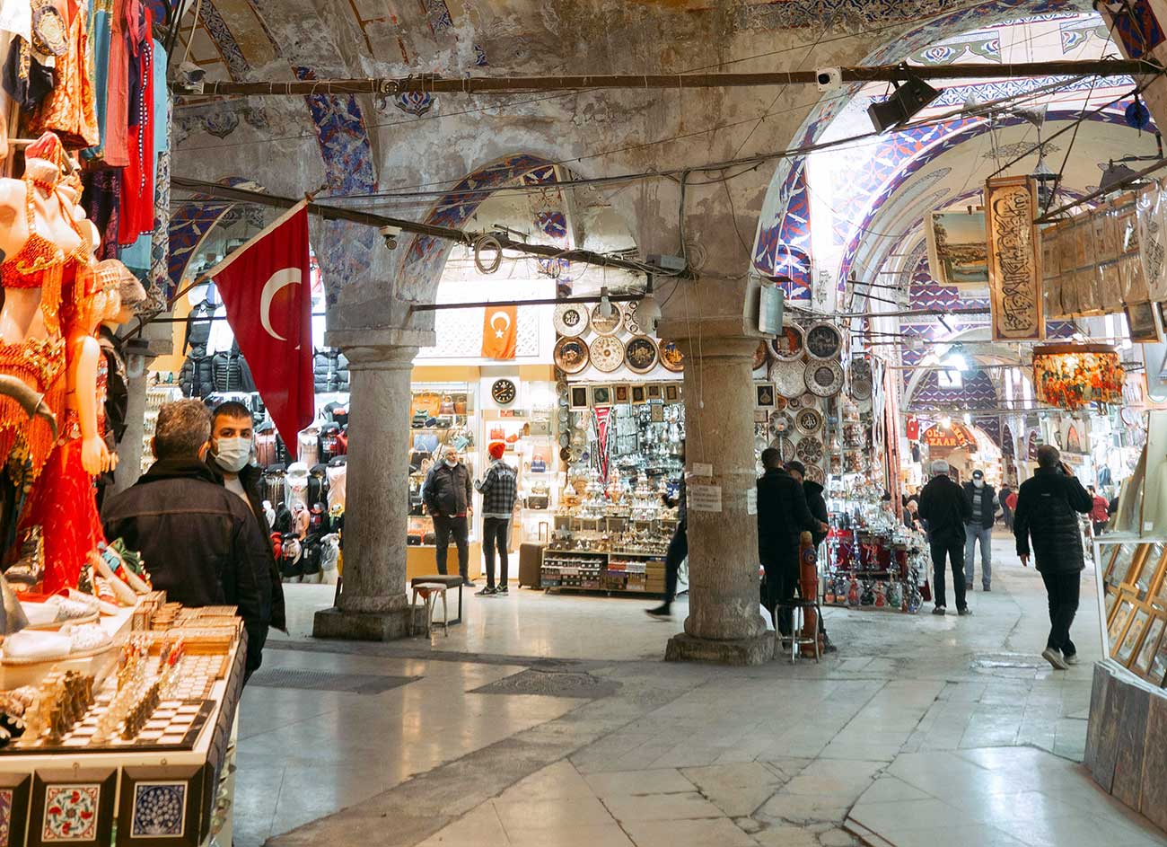 Istanbul Grand Bazaar View