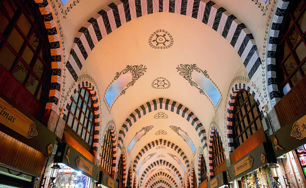 Istanbul Spice Bazaar Interior