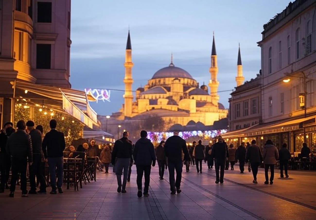 Istanbul Street Ramazan During