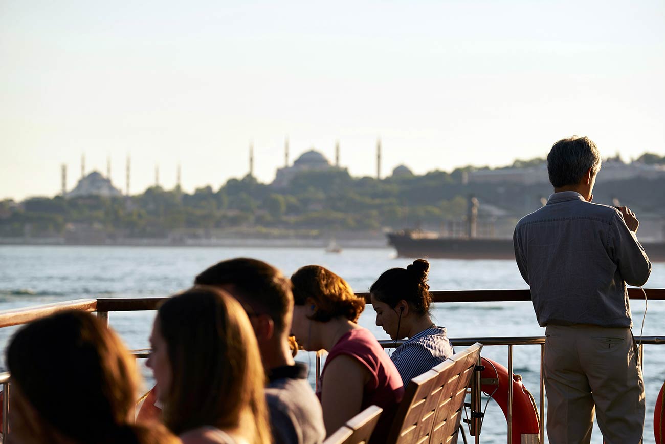 Istanbul View on Ferry