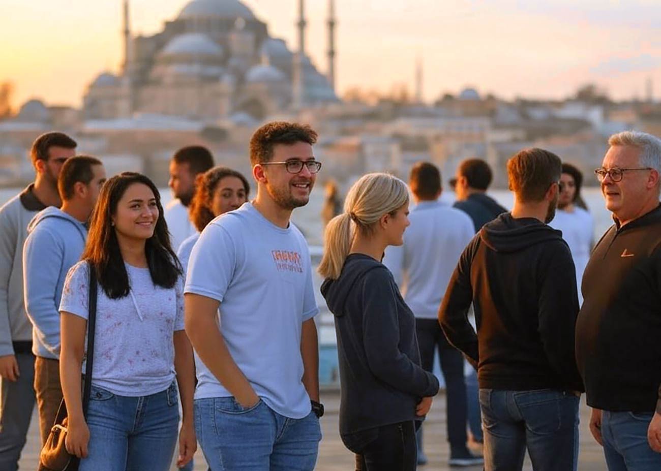 Istanbul Visiting Tourist