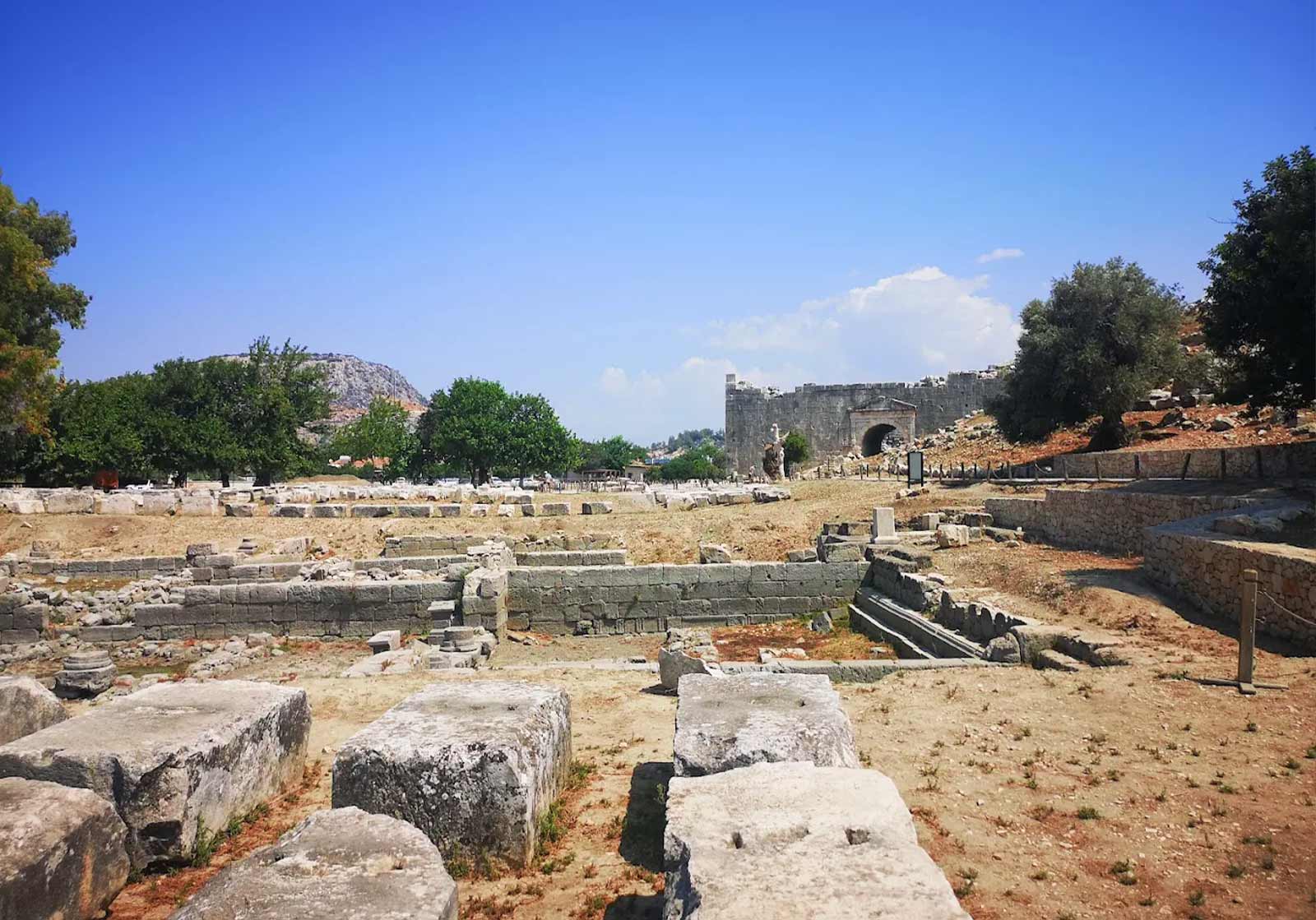 Letoon Ancient City Ruins