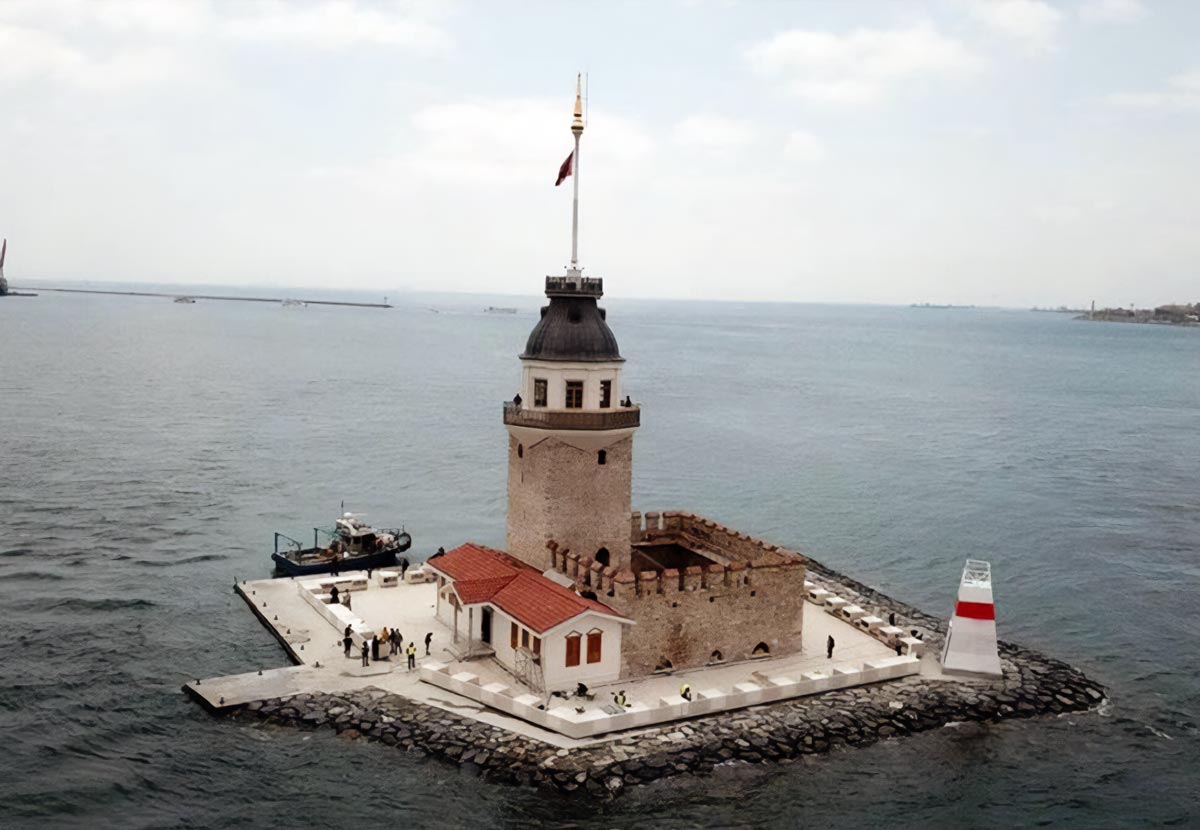 Maiden's Tower Aerial View