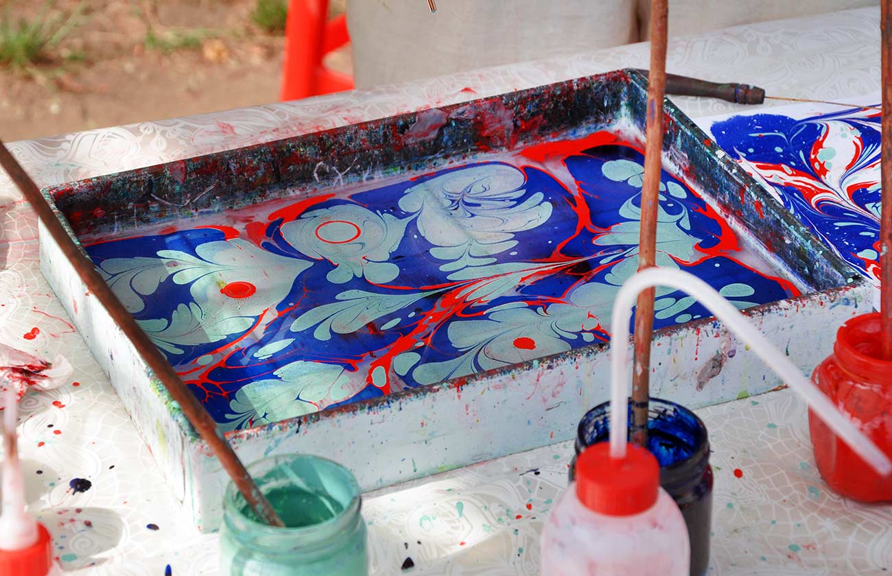 Marbling (Ebru)