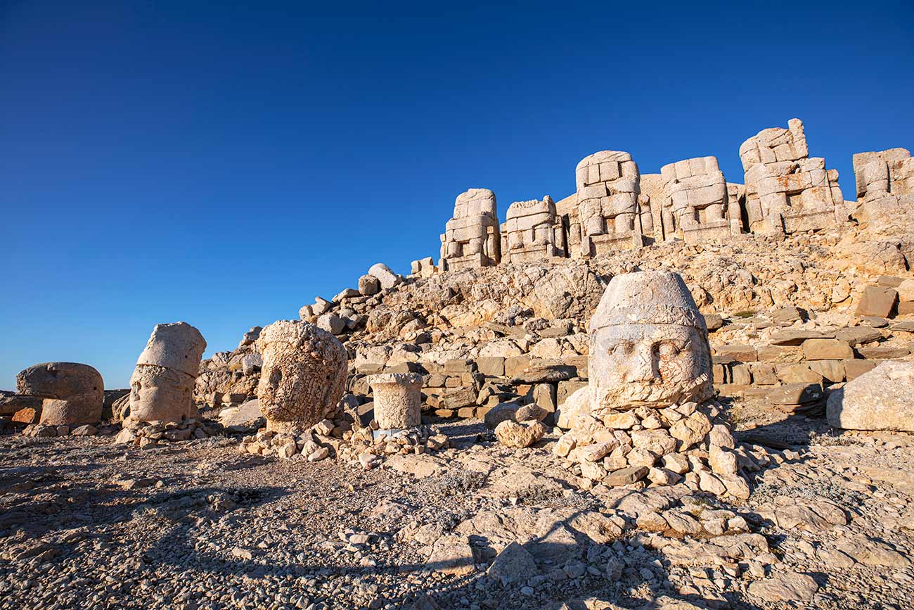 Nemrut Mountain Giant Statues