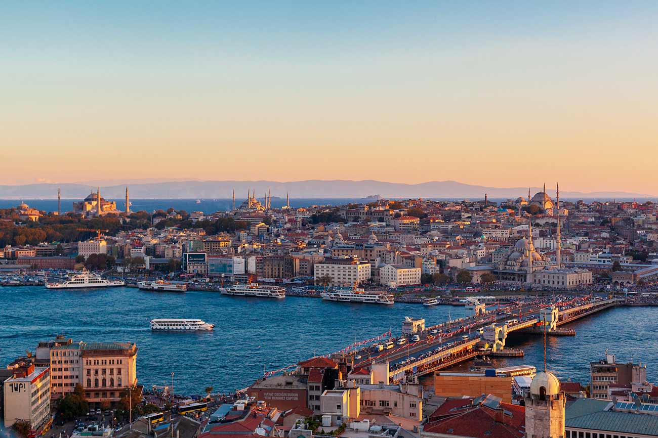 Old Istanbul view