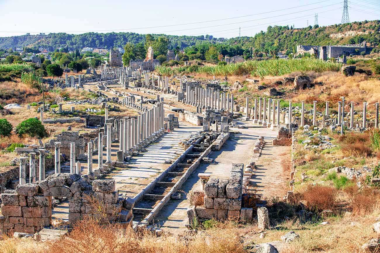 Pamphylian Ancient City Perge Nymphaeum