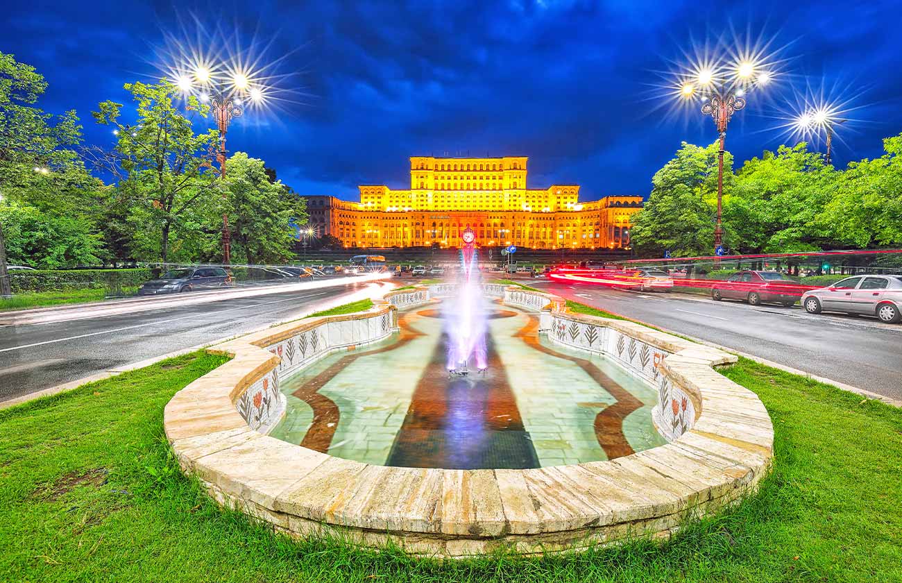 Parliament Palace Bucharest City