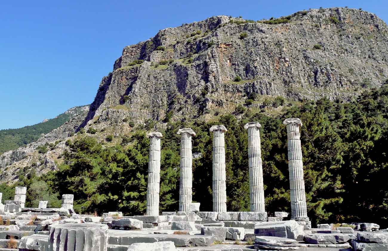 Priene Ancient City Landscape