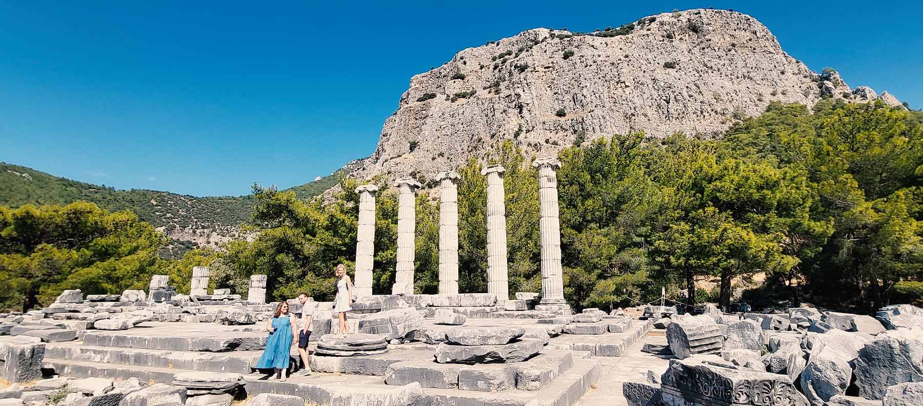 Priene Ancient City View