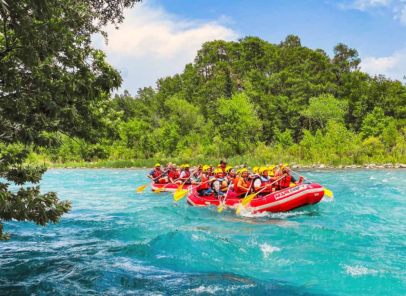 Rafting Köprüçay River in Antalya