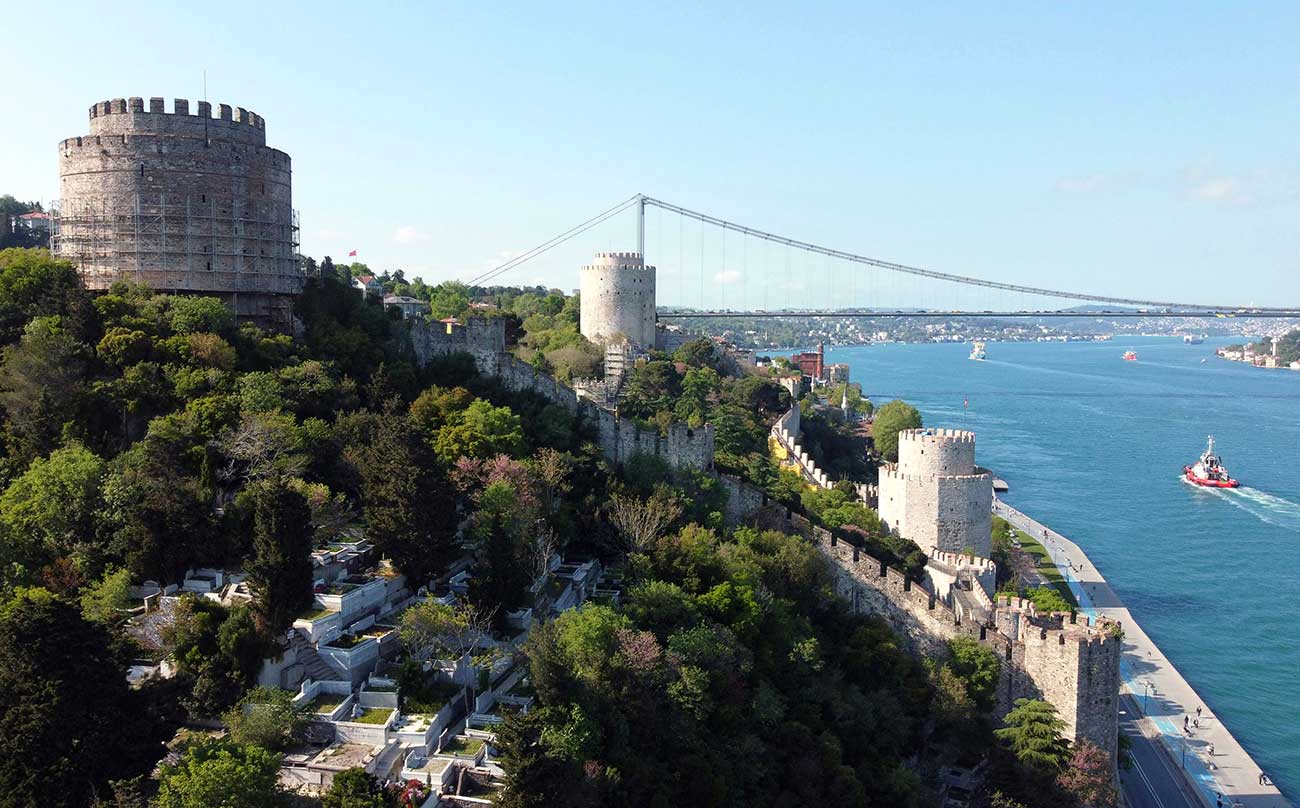 Rumeli Fortress and Bosphorus View