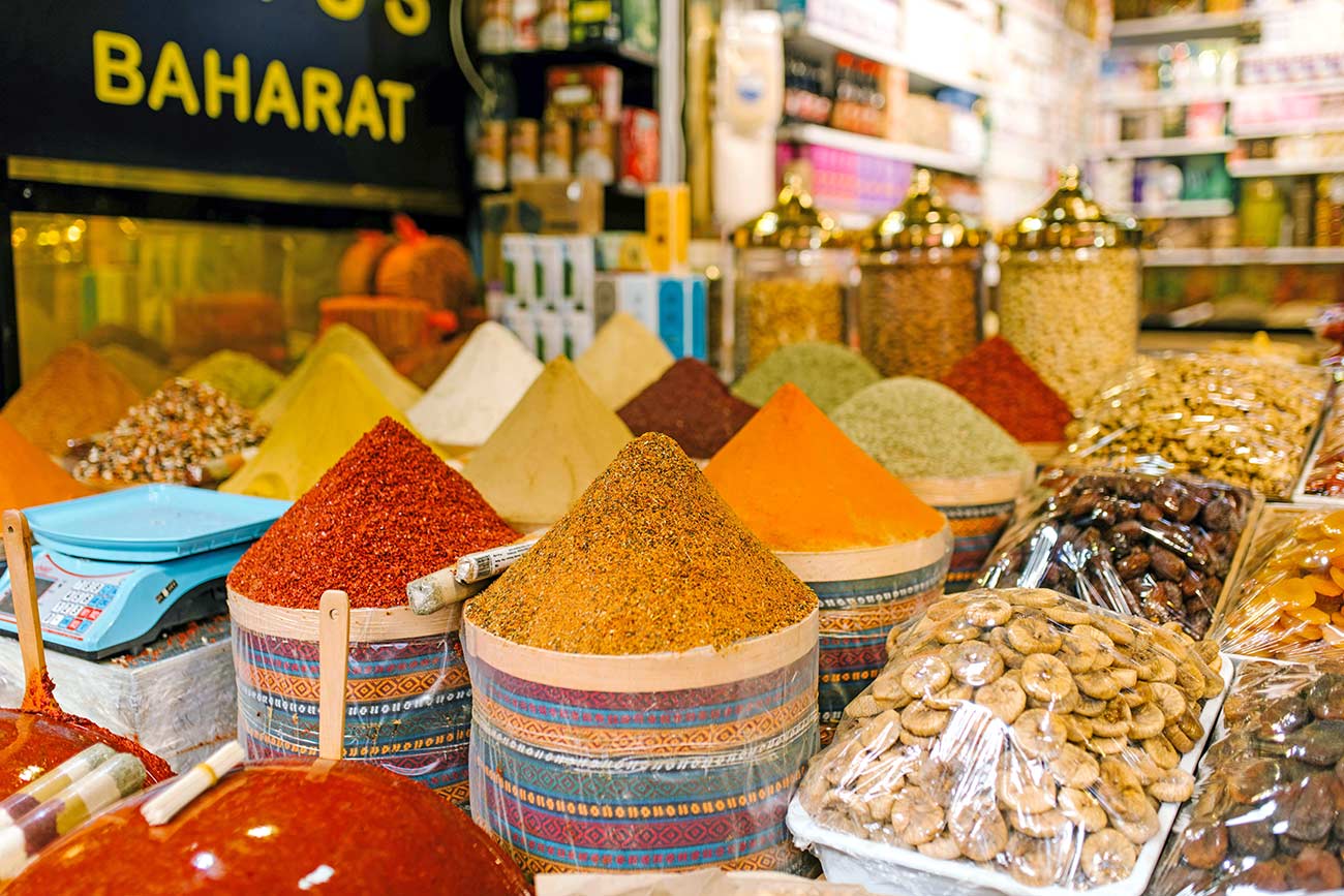 Spce and Food in Spice Bazaar