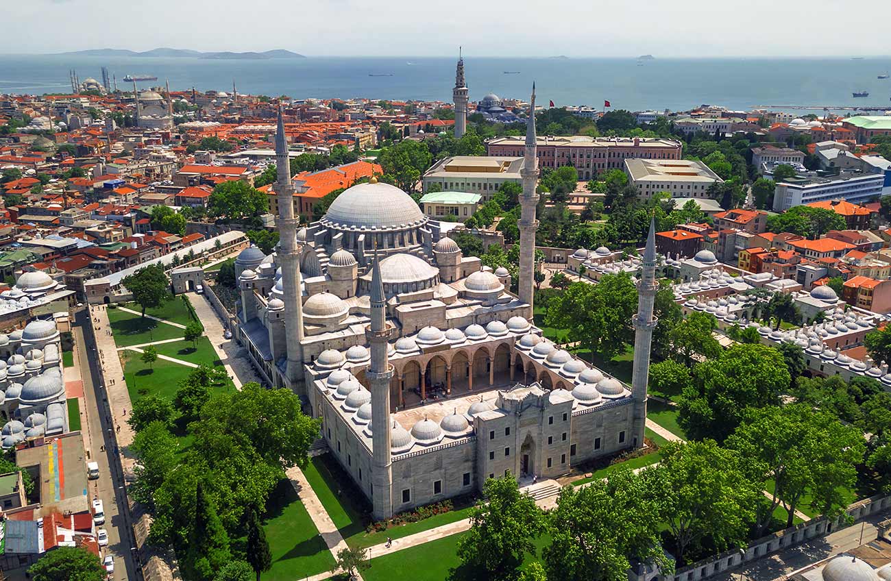 Suleymaniye Aerial View