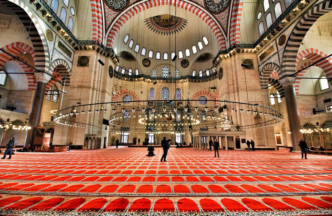 Suleymaniye Mosque Interior