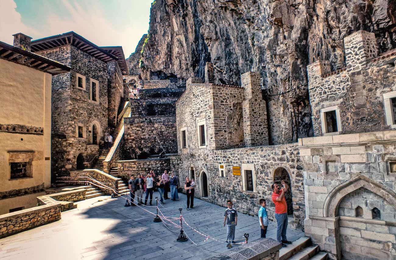 Sumela Monastery Inside