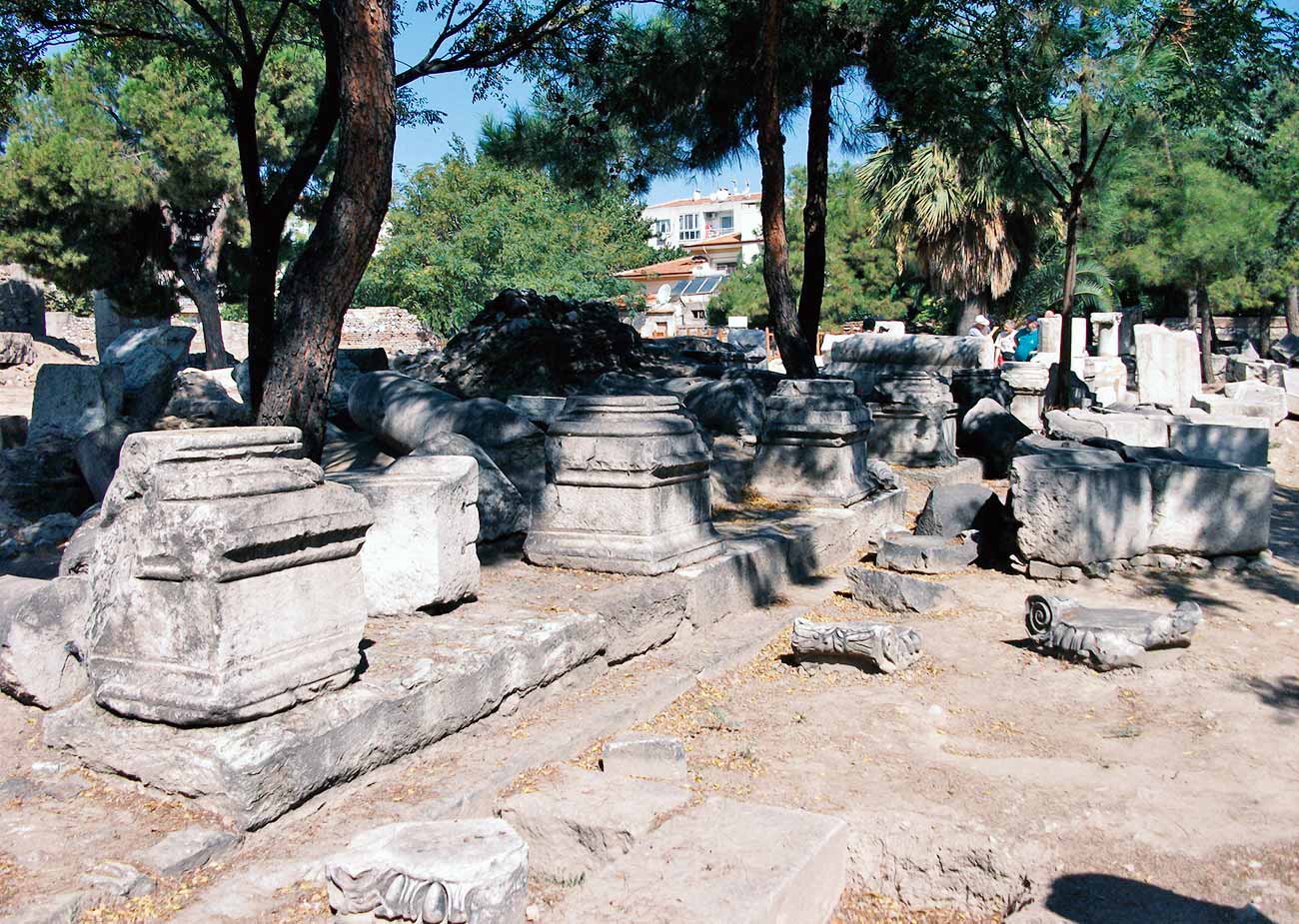 Thyatira Ancient City Ruins View