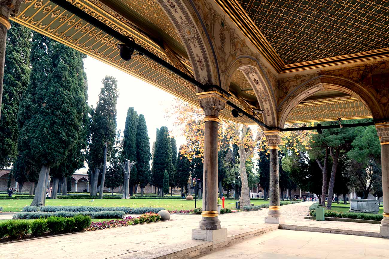 Topkapi Palace Garden View